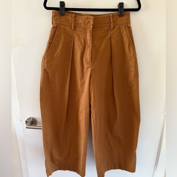 Aritzia Babaton Wide Leg Cropped Pants 6 - Picture 3 of 4